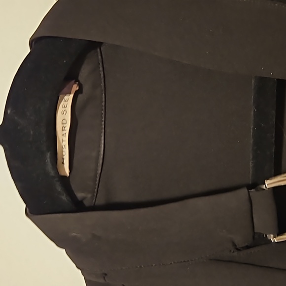 Black medium length blazer - Picture 2 of 4